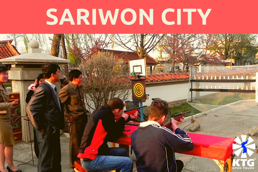 Sariwon city in North Korea (DPRK)