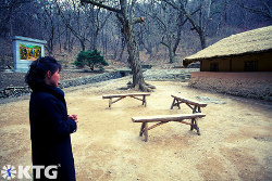 Paeksongri revolutionary site near Pyongsong city in North Korea. This is where Kim Il Sung university was moved to during the Korean War.