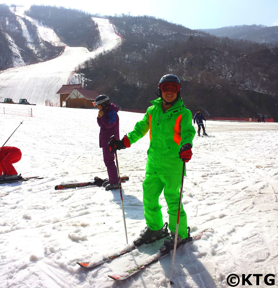 north korea ski trip