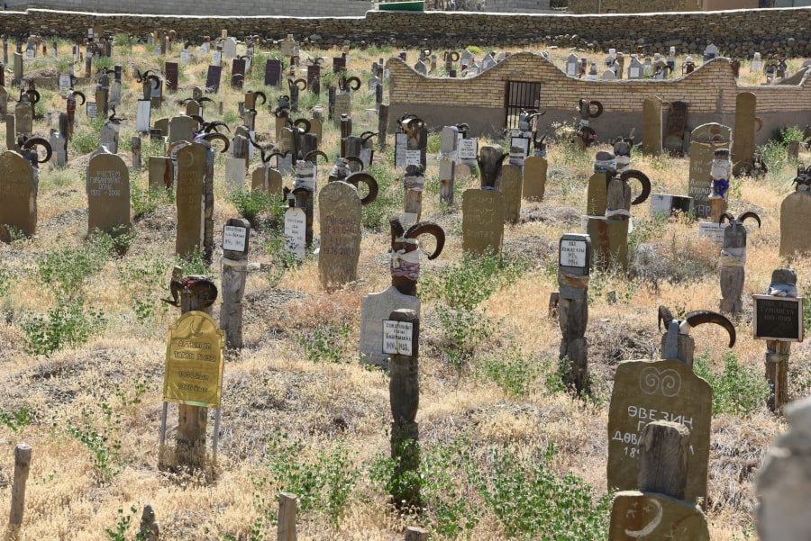 Tribal cemetery, Nokhur