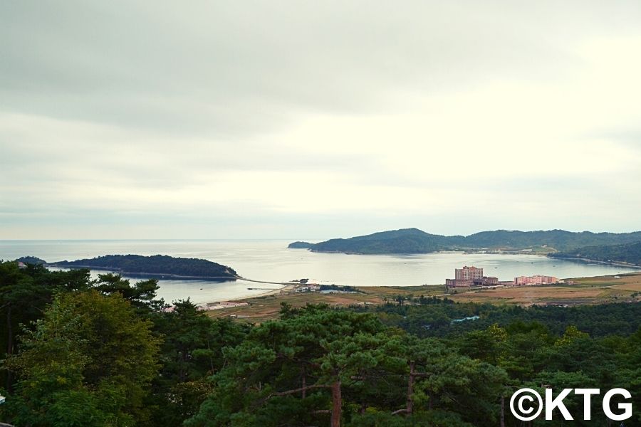 Views of Pipha islet in Rason, fareast North Korea, DPRK. Trip arranged by KTG Tours