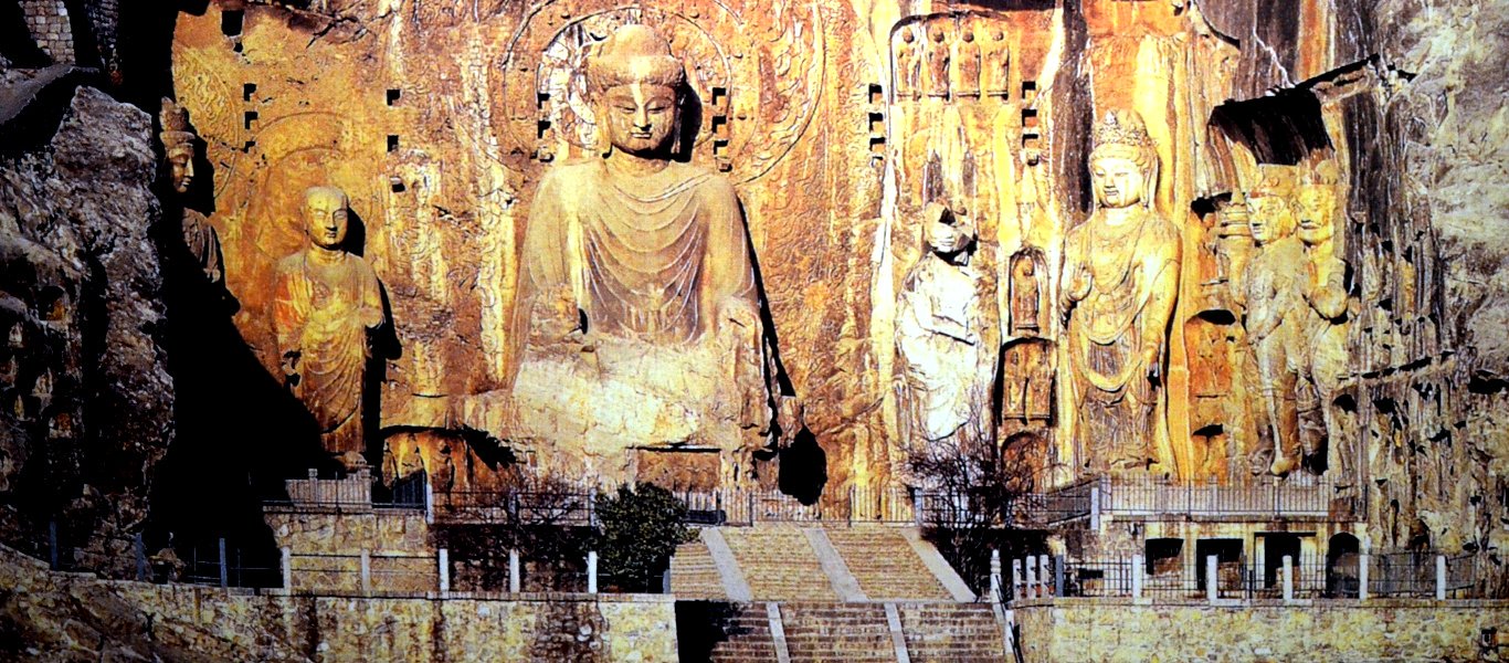 grotos de longmen cerca de luoyang en China