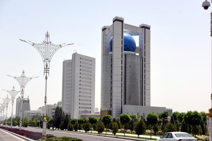 Building of Ministry of Foreign Affairs in Ashgabat