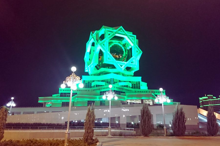 Wedding Palace in Ashgabat, Turkmenistan